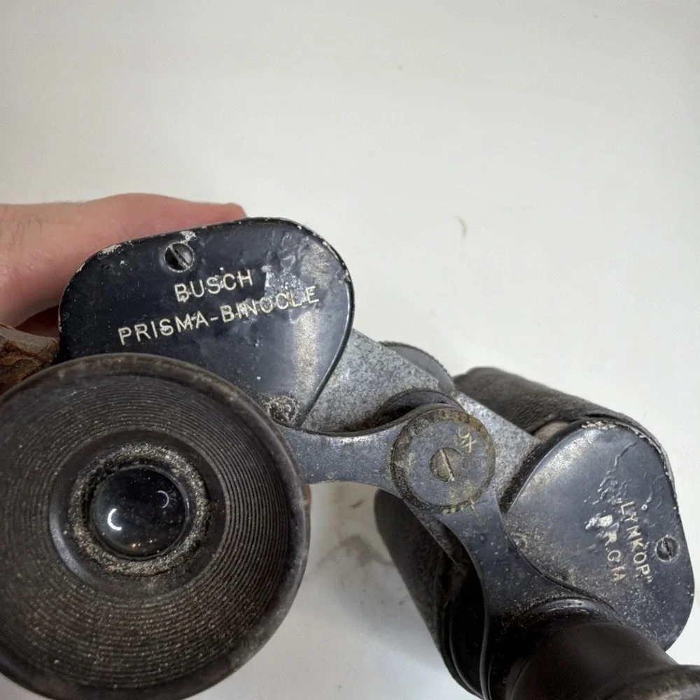 Vintage Busch Prisma-Binocle Lynkop D.R.G.M Binoculars 9x(?)